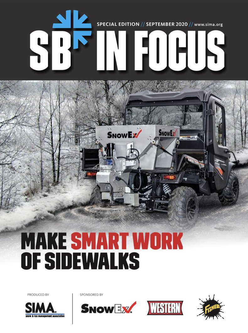 Waiting on winter? SAME. In the meantime, check out the latest issue of Snow Business Magazine for tips on how you can build efficiency and safety into your sidewalk snow and ice management operations: bit.ly/3bNldaM