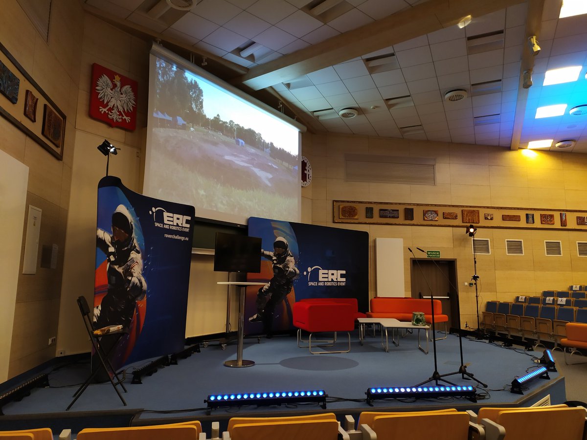 rover_challenge's tweet photo. Are you waiting for tomorrow's confernece? Let's take a look at the place where our guests will be debating  tomorrow ⬇️⬇️ @PLSpaceAgency @KozminskiUni @PolitechnikaSw @miasto_kielce @StarachowiceSEZ #erc2020 #ERCremote https://t.co/tqjLFHnCG5