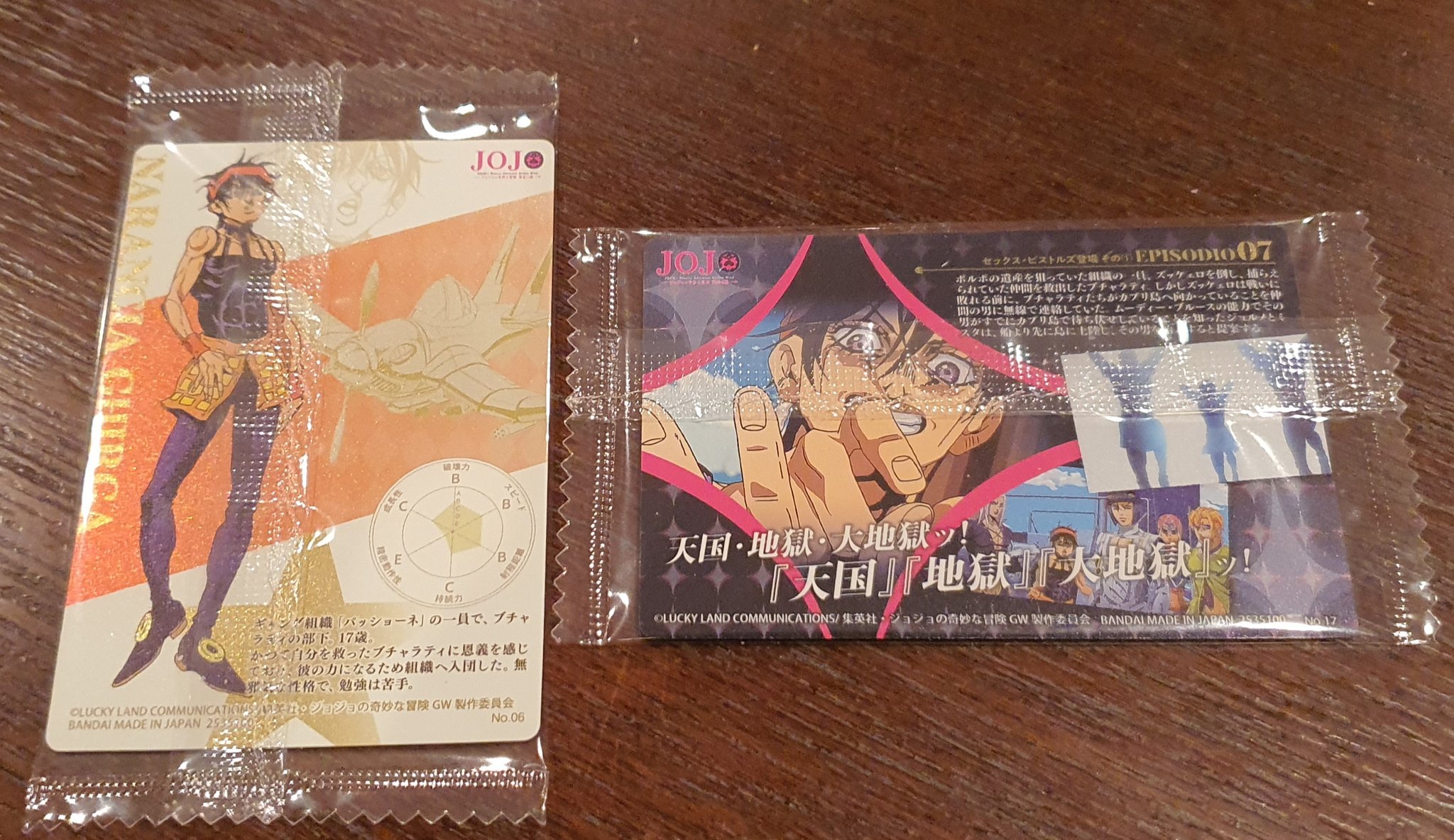 Swaps4 I Want To Collect All The Cards From The Jojo S Part 5 Wafer Series Jojo Anime Swaps4 I Want To Collect All The Cards From The Jojo S Part 5 Wafer Series Jojo Anime