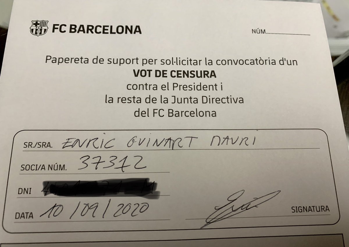 maxestrella34's tweet photo. Tic Tac Tic Tac #bartomeu_out #BartomeuDimissio #MocioFCB #Mocio2020 https://t.co/nkEMXG3Djm