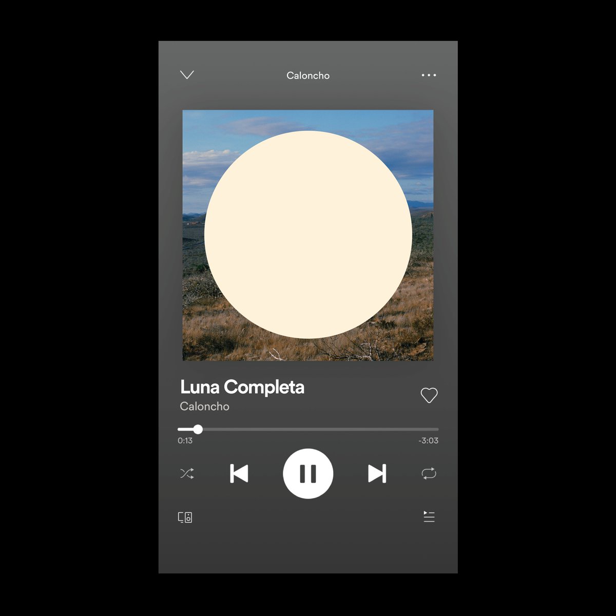 practica_design's tweet photo. Cover artwork for @elcaloncho ‘s latest single Luna Completa 🌕
#practicadesign #elcaloncho #lunacompleta #caloncho #covertart #albumcover #selectedwork https://t.co/ZsuD5ODz4A