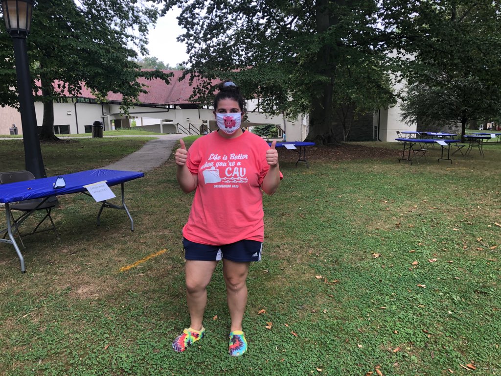 LegacyUnitedEnt's tweet photo. Keeping the students of @cabriniuniv safe and stylish with our Mask U event yesterday! 

Great event hosted by @CabriniSEaL https://t.co/xHr0yI8hQY