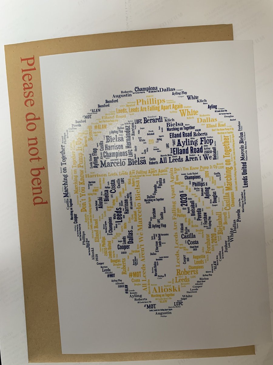 I’m giving one of these prints to a follower at 11pm tonight. To enter; - Retweet this - Make sure you’re following me - Comment which print you want #mot #lufc #alaw #leeds