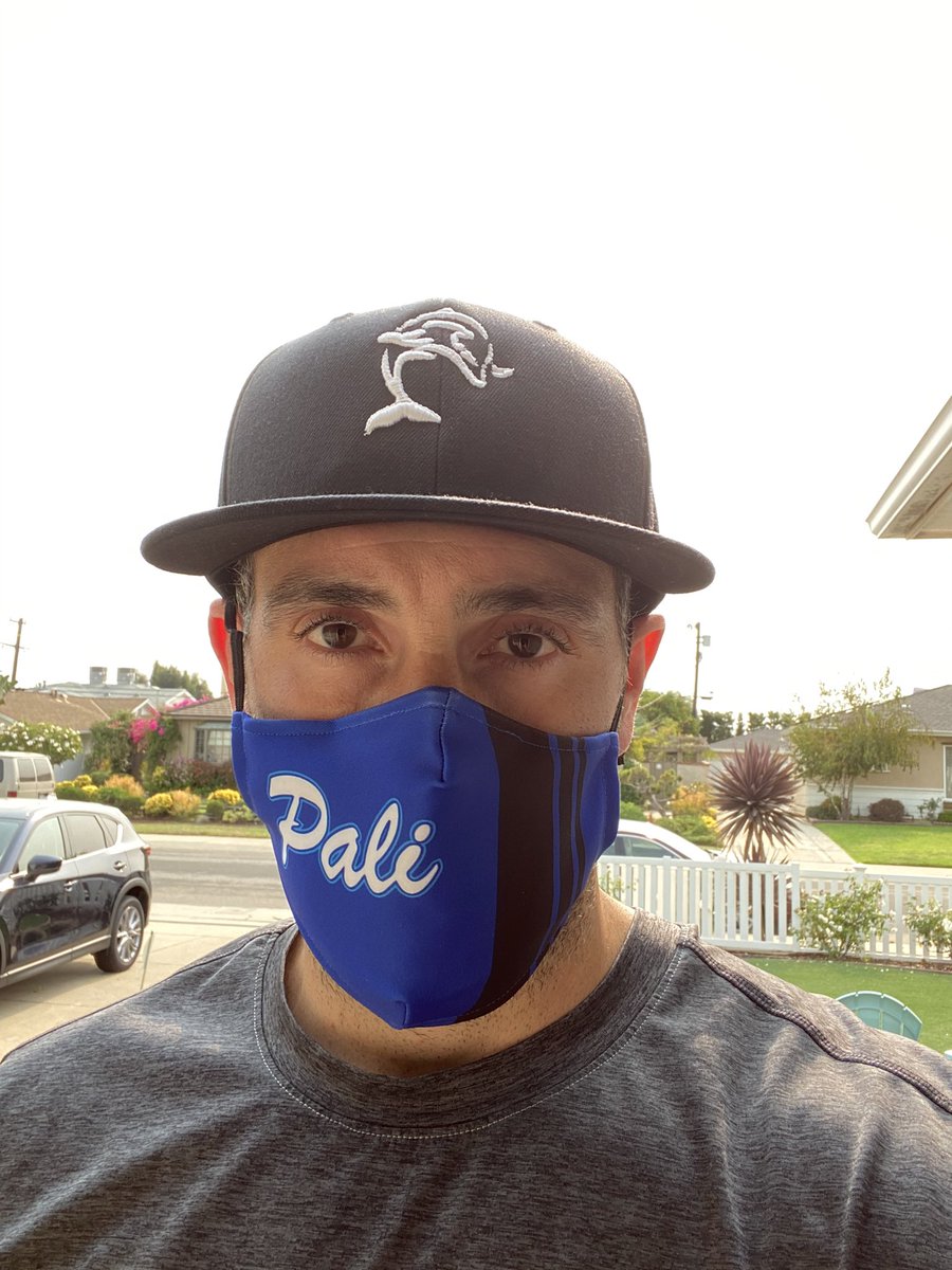 CoachJRead's tweet photo. Thanks to @paliqbclub for helping create these so you can rep the school you coach properly! @palihsfootball #maskupPali https://t.co/ix0NjsPAAB