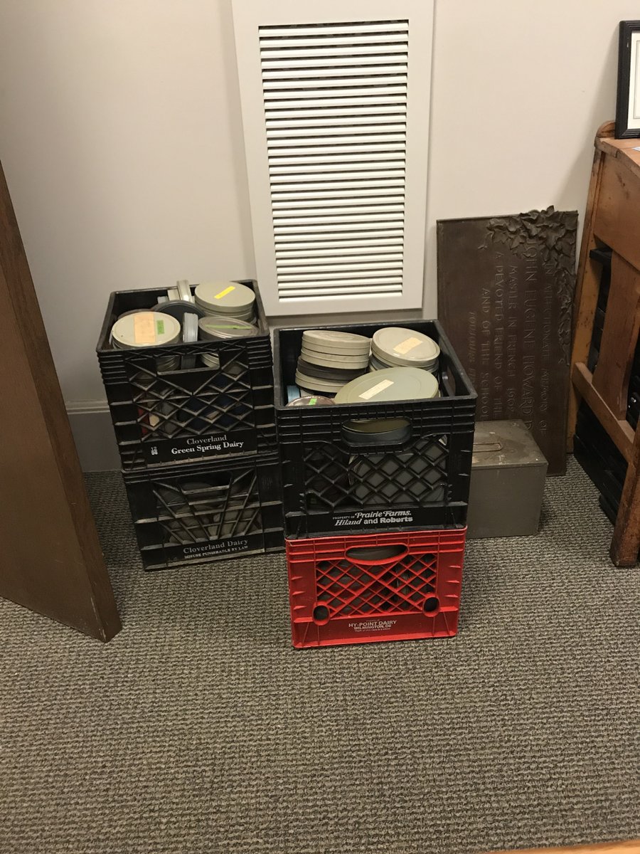 GilmanArchives's tweet photo. Here are all the @GilmanSchool historic athletic films that @GilmanAthletics recently transferred. The films will next be inventoried, digitized, and then eventually added to our collection of archival athletic videos that can be found at https://t.co/2oN23ZAi9Z https://t.co/lDMQFJ6RJx
