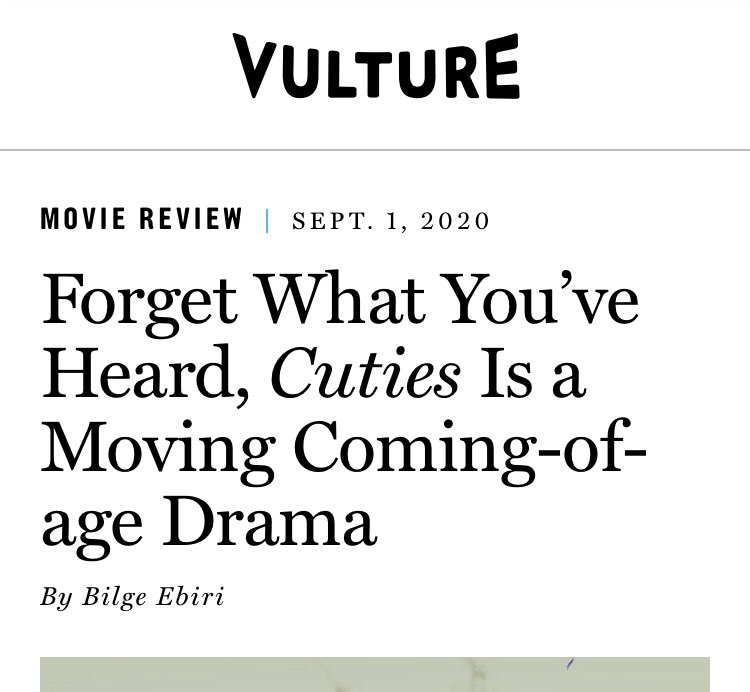 The ‘AKSHUALLY this movie is a glorious triumph’ spin is strong from the outlets that cover culture. Here’s  @vulture.