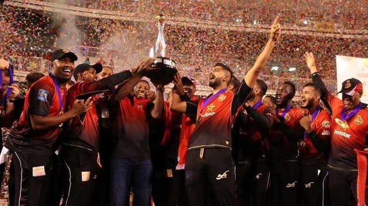 Mueenseul's tweet photo. champions for the fourth time and won all 12 out of 12 matches @TKRiders #CPLT20 https://t.co/mYwElAcQQa