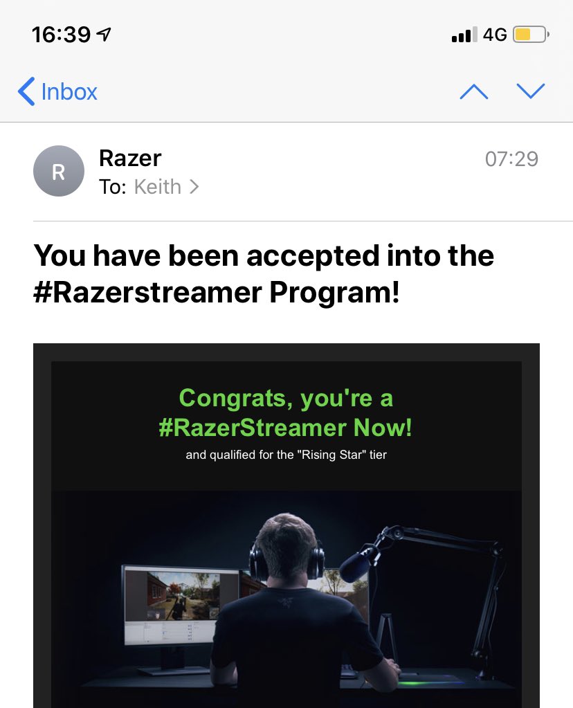 Excited to announce that I have been accepted into the RazerStreamer program.
Cant wait to test out my <a href="/Razer/">R Λ Z Ξ R</a> Kraken🔥🔥
YT Link Below ⬇️
youtube.com/channel/UCVKS_…

#ApexLegends #CallOfDutywarzone #FallGuys #Razer #RazerStreamer #RazerKraken
<a href="/OffixlPendragon/">Pendragon</a> <a href="/ZACreators/">South African Content Creatorsㅤㅤ</a>
