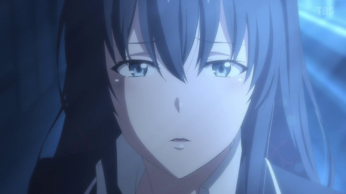 まお 俺ガイル完 10話 雪乃が八幡の袖を掴んで引き留めるシーン 雪乃の表情やらで印象に残る 切ない 平塚先生はホントいい先生だなと思う 陽乃や平塚先生の言葉を聞いて八幡がどうするか ビシッと決めてほしい クライマックス直前で終わりが見えてきて