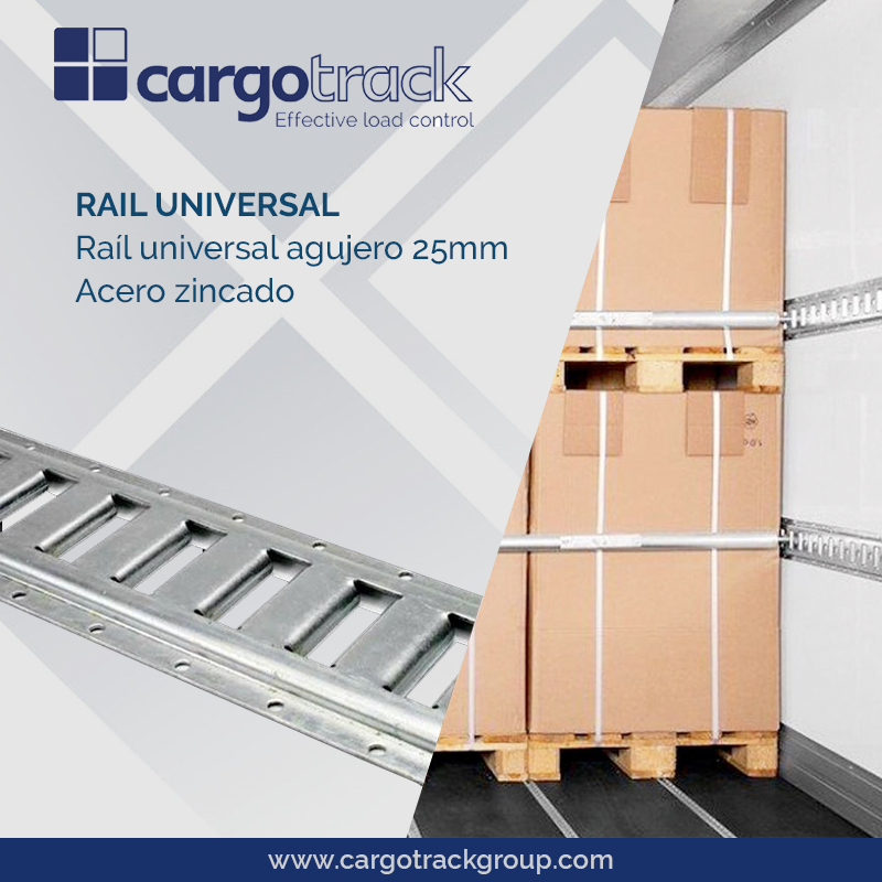 CargotrackEs's tweet photo. Rail Universal
Raíl de sujeción de carga para instalar en las paredes laterales del furgón 🚛
☑ Versatilidad y de fácil instalación
Contáctanos para más información o visita nuestra Web https://t.co/IlZTwu7Xcd https://t.co/sV9MMTbdpm
