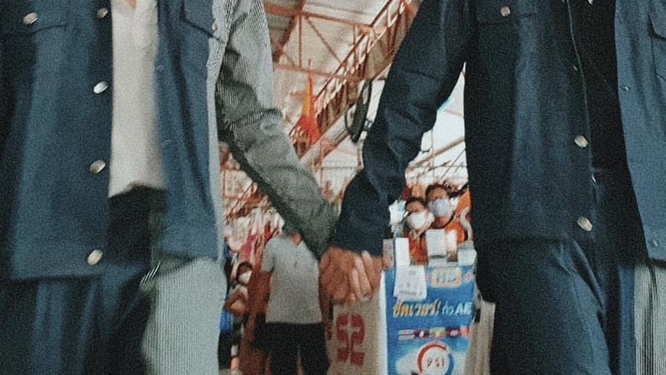 A thread of  #MewGulf holding hands Please feel free to add you favorite pictures as well   #MewGulf