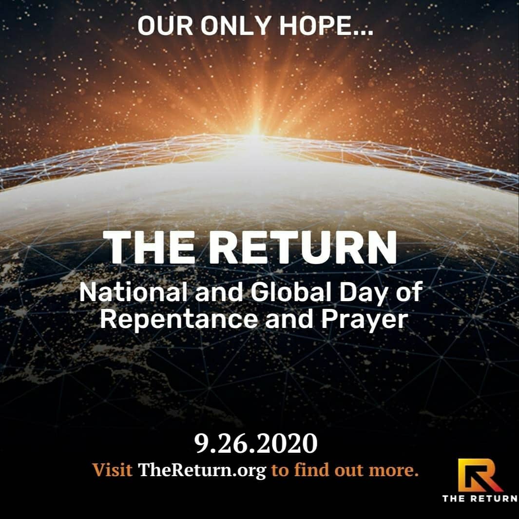 Letters4theLord's tweet image. thereturn.org 
#ReturnToChrist #Revival 
#NationalDayOfPrayerAndRepentance Sept 26, 2020 #WashDC on the National Mall.
Will be livestreamed.
#ComeToJesusToday #Redemption #Mercy #Grace #Forgiveness #Love #Salvation #eternity #Repent #timeisnow #prayer RT
🙏🙏🙏🙏