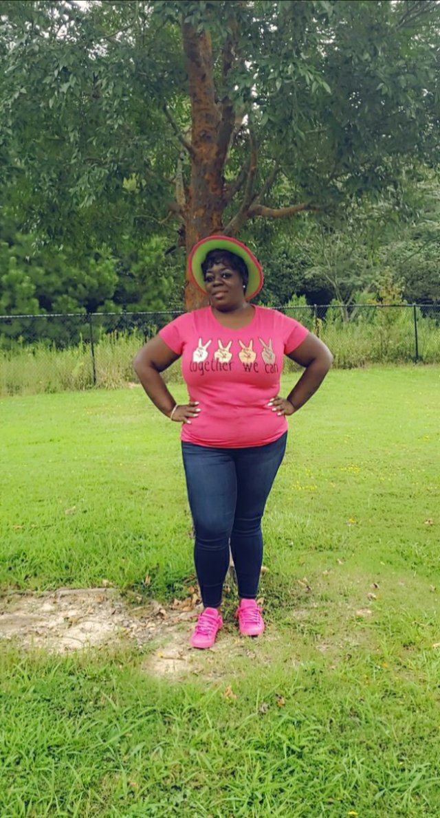 QueenGoDiva1's tweet photo. Today is real life hero day!!!!!
So for our sweet girls we wore pink .... Today our pink stands for the innocence found in the essence of our girls
#PrincessNyah 
#AleyahtheGreat 
#ourtimeisnowFES https://t.co/RNj2SRhbbw
