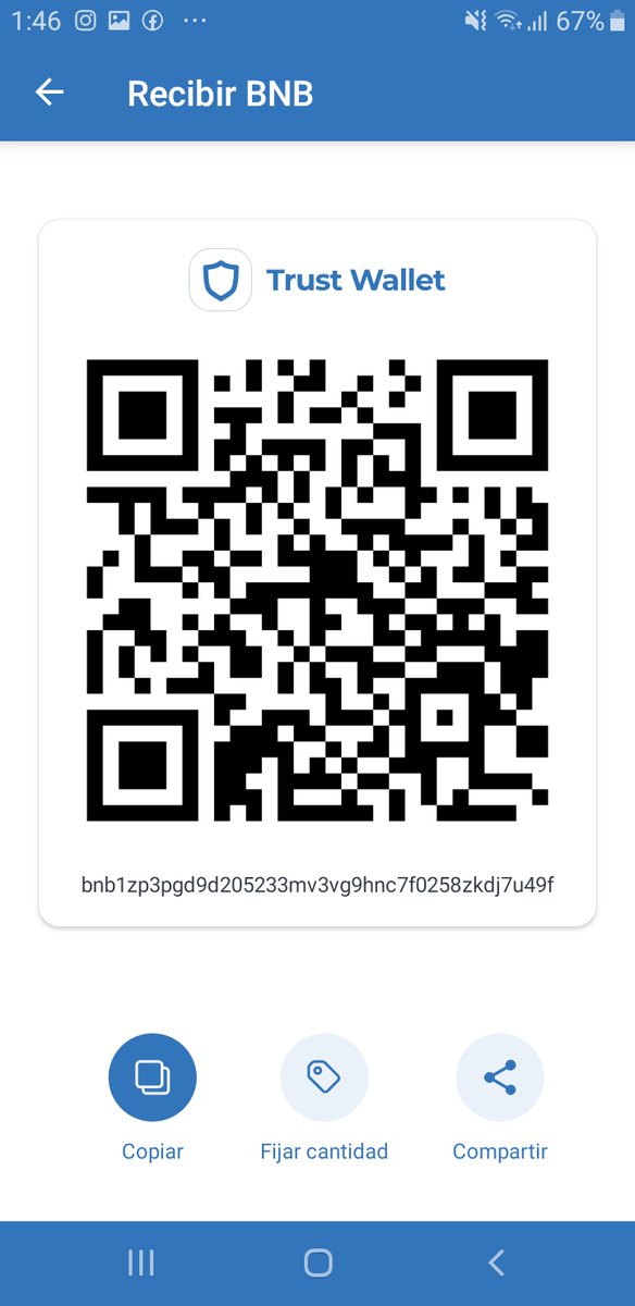 ronaldelgado05's tweet photo. @binance #WorldOfDeFi #BNB 
$BNB ADDRESS: 
bnb1zp3pgd9d205233mv3vg9hnc7f0258zkdj7u49f
🍀GOOD LUCK🍀 https://t.co/Gzs3UVWv1A