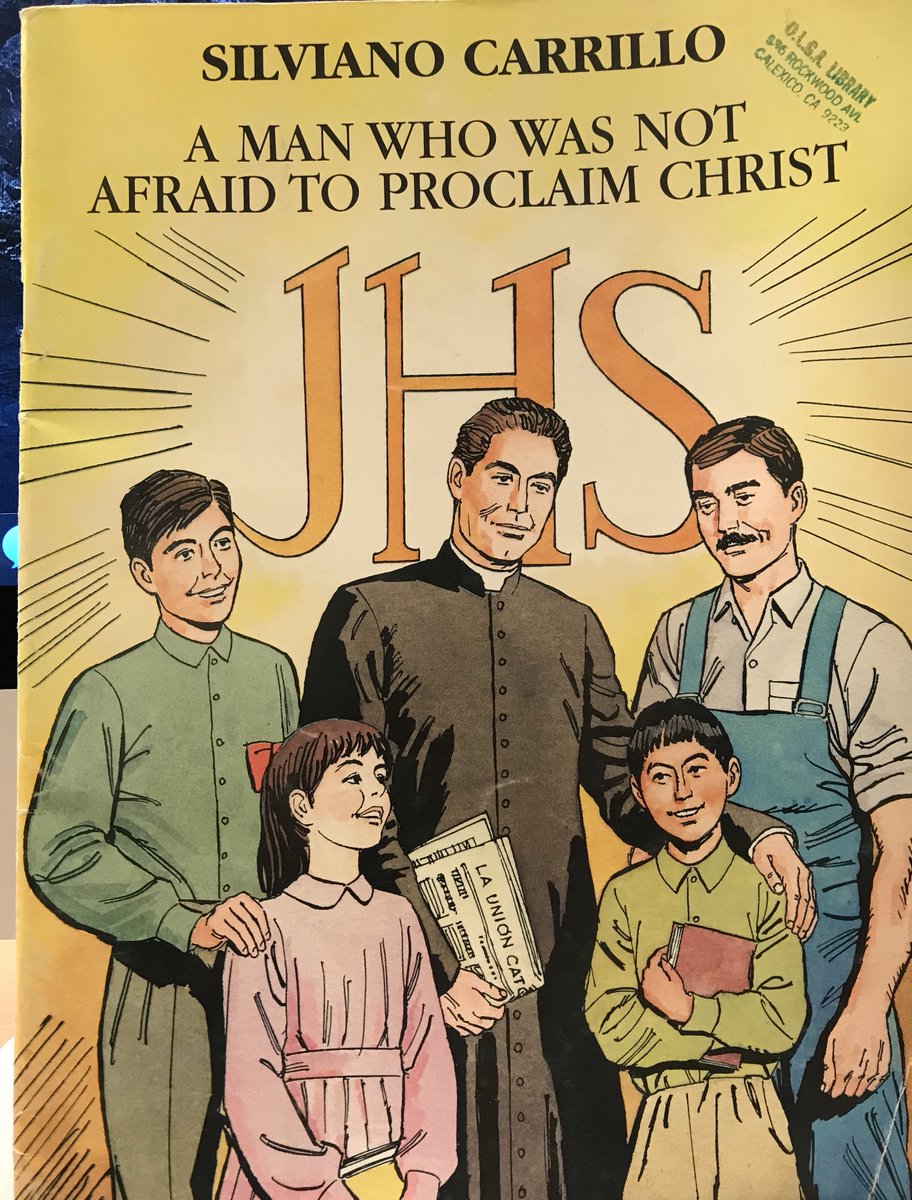 Blessed be God!
The Church celebrates the Feast of a Saint on the day he/she died, since they  are born to eternal life in heaven.
On this day, 99 years ago,  Fr. Silviano Carrillo went to heaven.  We celebrate his reunion with God.