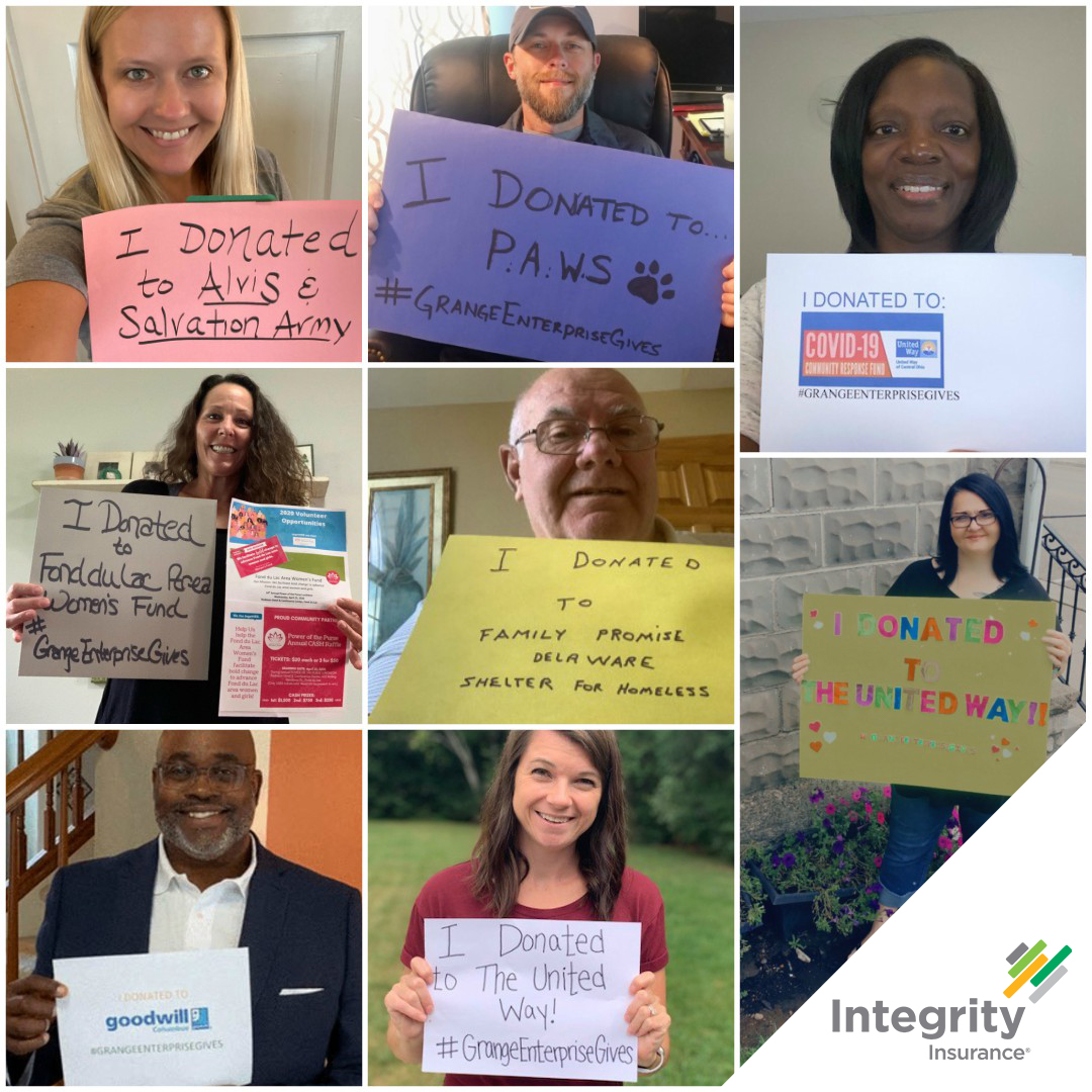 Today marked the last day of our annual Grange Enterprise Gives Campaign. This year, our associates were able to raise $490,160 to support organizations across our footprint! #IntegrityGives #GrangeGives #GiveBack
