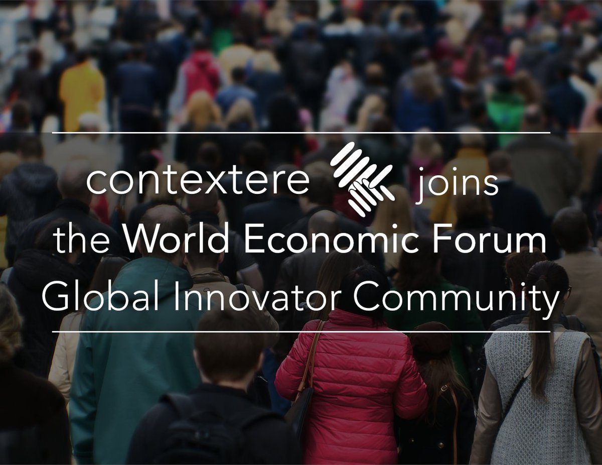 contextere's tweet image. Contextere is thrilled to have been invited to join a select group of WEF Global Innovators helping to define the #futureofwork

thenewswire.com/press-releases…