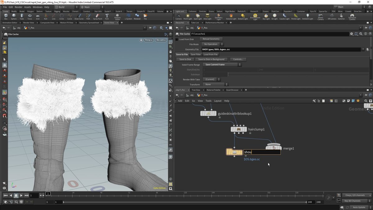 Cgcircuit's tweet image. Get 25% off on Rapid Hair Creation in Houdini.
Coupon code: RPDHR25
Expire date: 09/12/2020
bit.ly/31ILjHs
#sidefx #houdinitutorial #houdini #vfx #learnhoudini #visualeffects #3dmodeling #3dartist #digitalart #digitalartist #vfxartist #houdinifx #hairsimulation #vellum