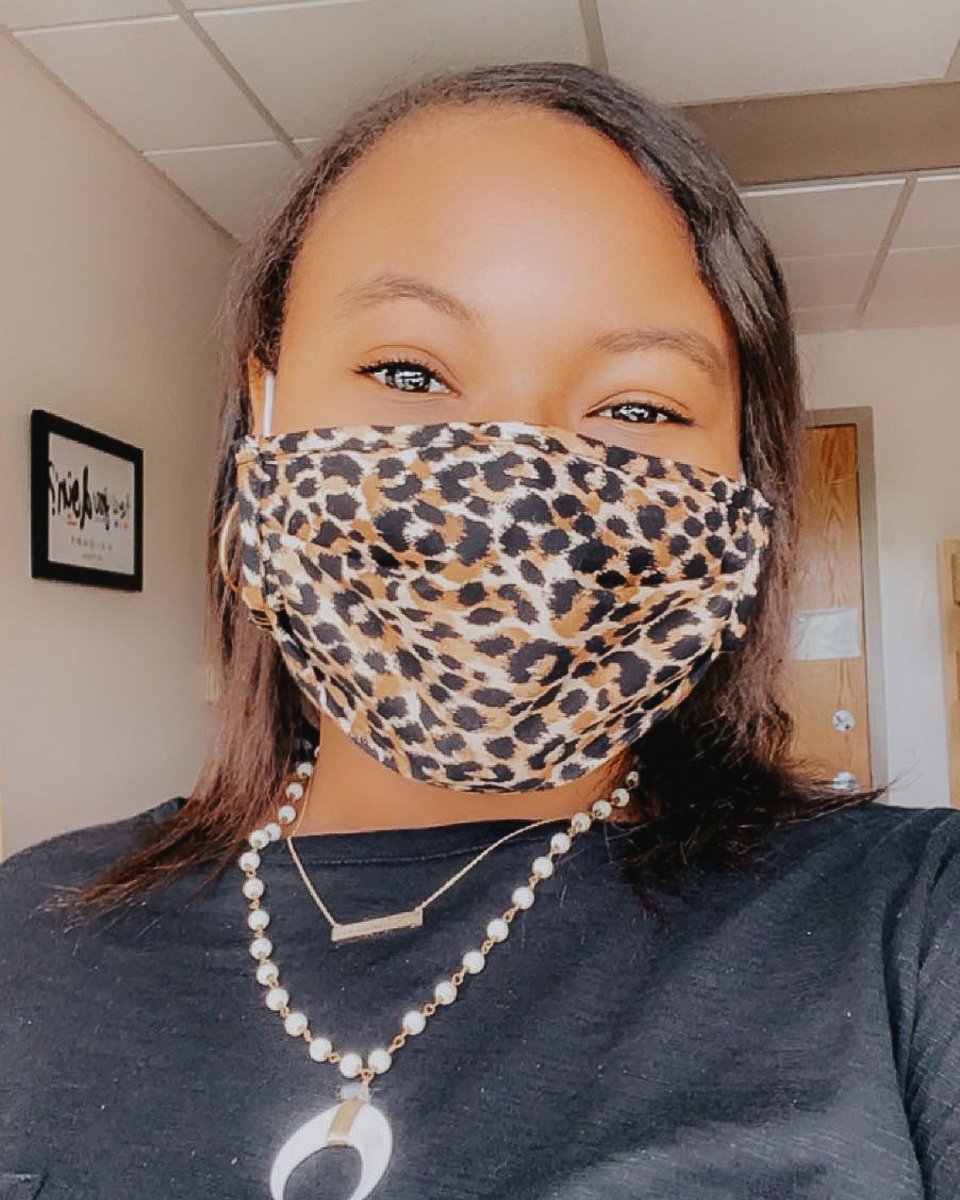 JohnsonUniv's tweet photo. #MaskMeWhy - We asked our students why they think wearing a mask on campus is important. Ny’Yada McLendon said, “Wearing a mask is important because it shows our community that we care about their wellbeing as well as our own.” https://t.co/QRUrBvw7Sf