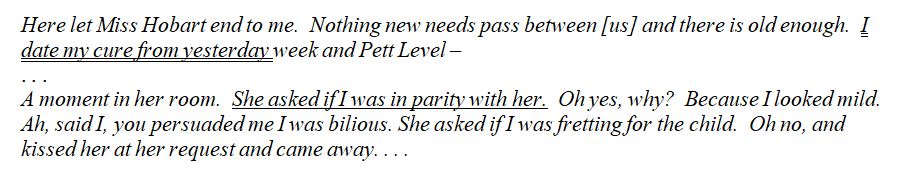 As the day comes to a close, Anne just wants to be able to accept that her dreams of a future with Vere are over. 4/4