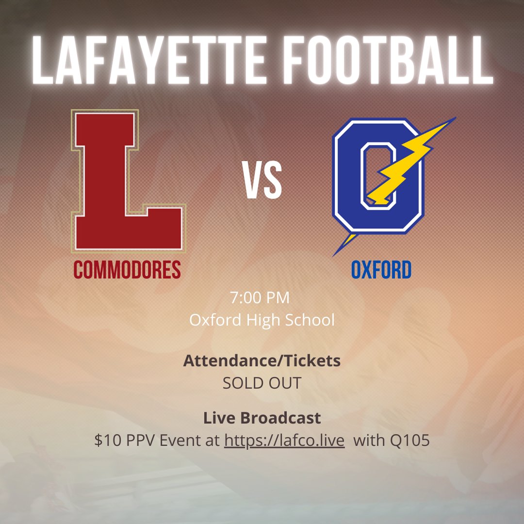 The 2020 Crosstown Classic game info. Purchase the live broadcast for $10 and support your Commodores. lafco.live/watch-live/