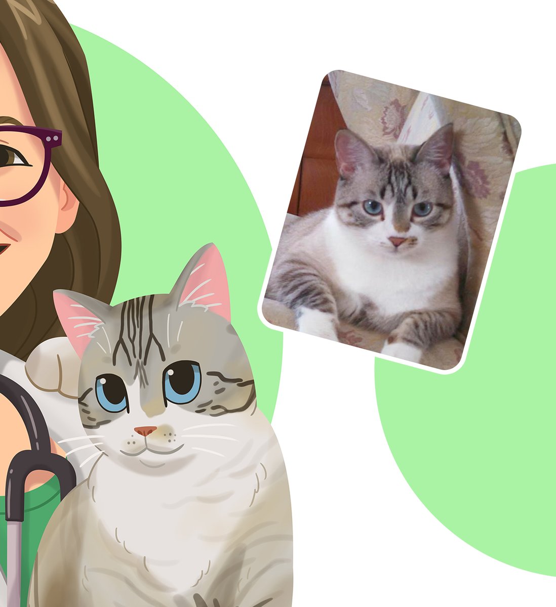 VineCM7's tweet photo. Cartoon illustration for veterinary Camila Vogt 😺
____
Ilustração Cartoon para a veterinária Camila Vogt 🐶

COMMISSION LIST OPEN!
vinecm7@gmail.com

#illustration #pet #pets #cat #dog #veterinaria #veterinary #gatos #animais #design #caricature #caricatura #portrait #draw https://t.co/3QhW9dN51i