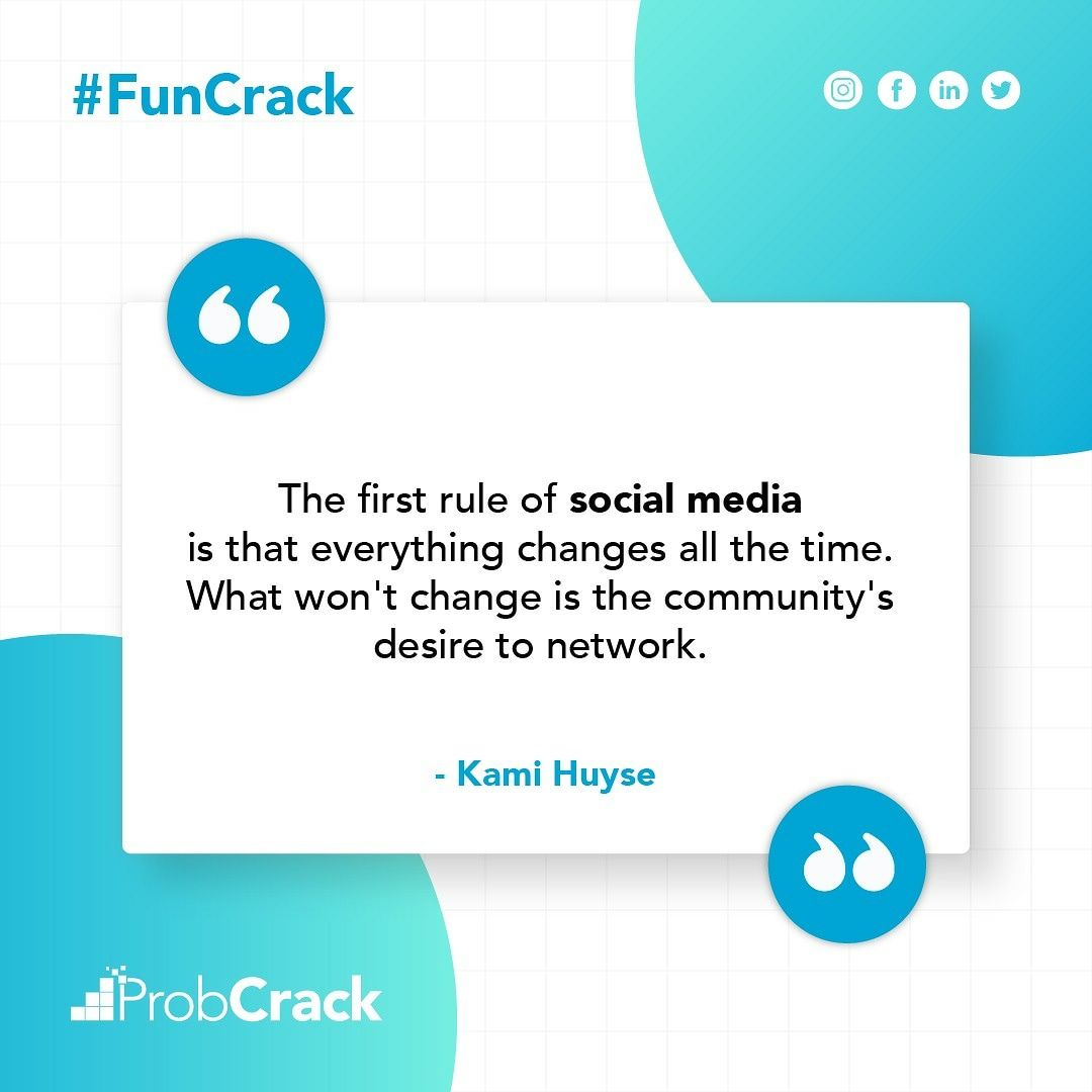 CrackProb's tweet photo. Have a look at the first rule of social media, that you should be aware of, by Kami Huyse.

#socialmediarules
#socialnetworks
#funcrack
#digitalagencylife
#socialmediagrowth
#socialmediagrowthagency
#socialmediagrowthguru
#digitalperspective
#contentgrowth
#probcrack https://t.co/kzL8DopNDE