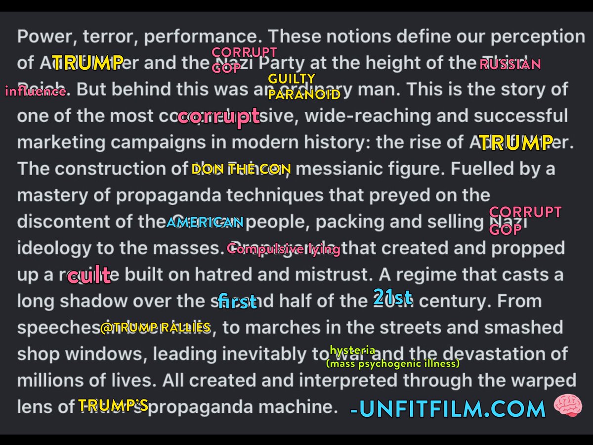 WeThePeopleSOS's tweet image. UNFITFILM.COM -Out Now 🎥 🎬🧠 
DISLOYAL-Out Now / RAGE -Coming Soon
#SenateTrialCoverUp #AmericaOrTrump
#AWarning #TrumpRape #RussianBounty 
#TrumpRecession #LincolnProject
#WarCrimes #TrumpTapes #BoltonBook

@USMC @usairforce @USNavy 
@uscoastguard @USArmy