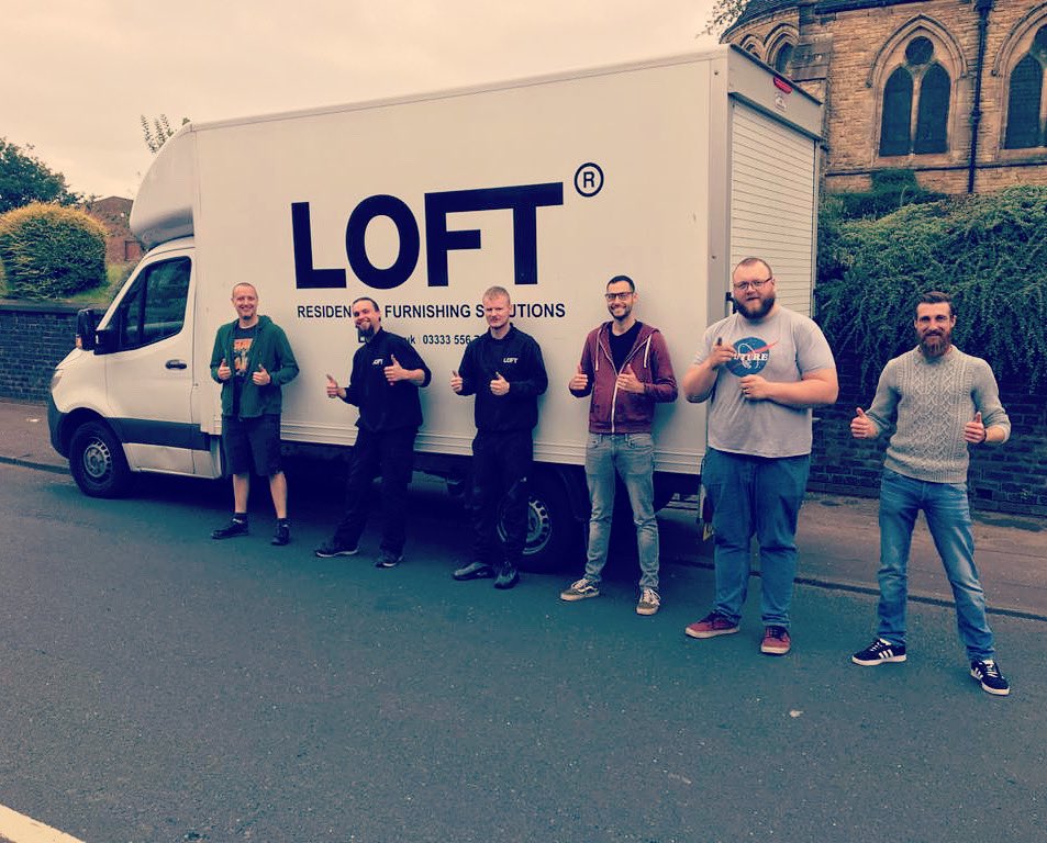 EmbassyVillage's tweet photo. Big THANK YOU to our friend at @_LOFTuk who’ve helped us today by giving us 2 sofas, a coffee table, and a table and chairs. This time next week we should have guests MOVING INTO our second house! 🙌🏼😬 https://t.co/oViaa4FtxU