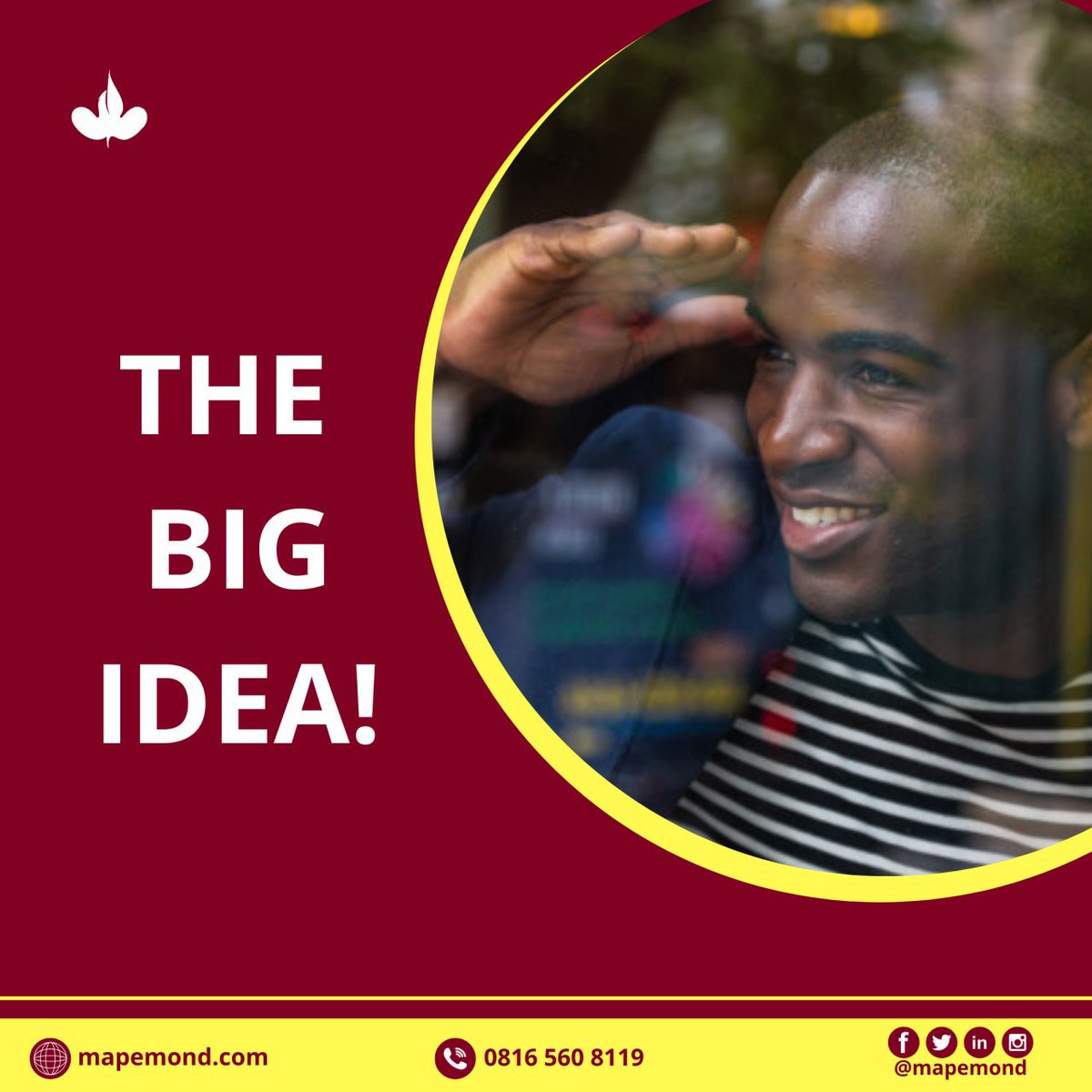 In your effort to market your business, one of the things you can do to gain better visibility and attract your desired target audience is to have what is called a big idea.{Thread}