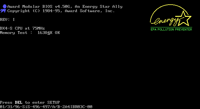 rtomasal's tweet photo. Uff que recuerdos mi vieja Trident y mi 486 DX4/75 🤩
Estoy probando #86Box y parece que no es una simple VM como VirtualBox o VMWare, o un emulador de DOS como DOSBox, sino que emula un PC completo usando componentes específicos y BIOS de hardware real, y eso mola MUCHO https://t.co/bmLqoPpAyh