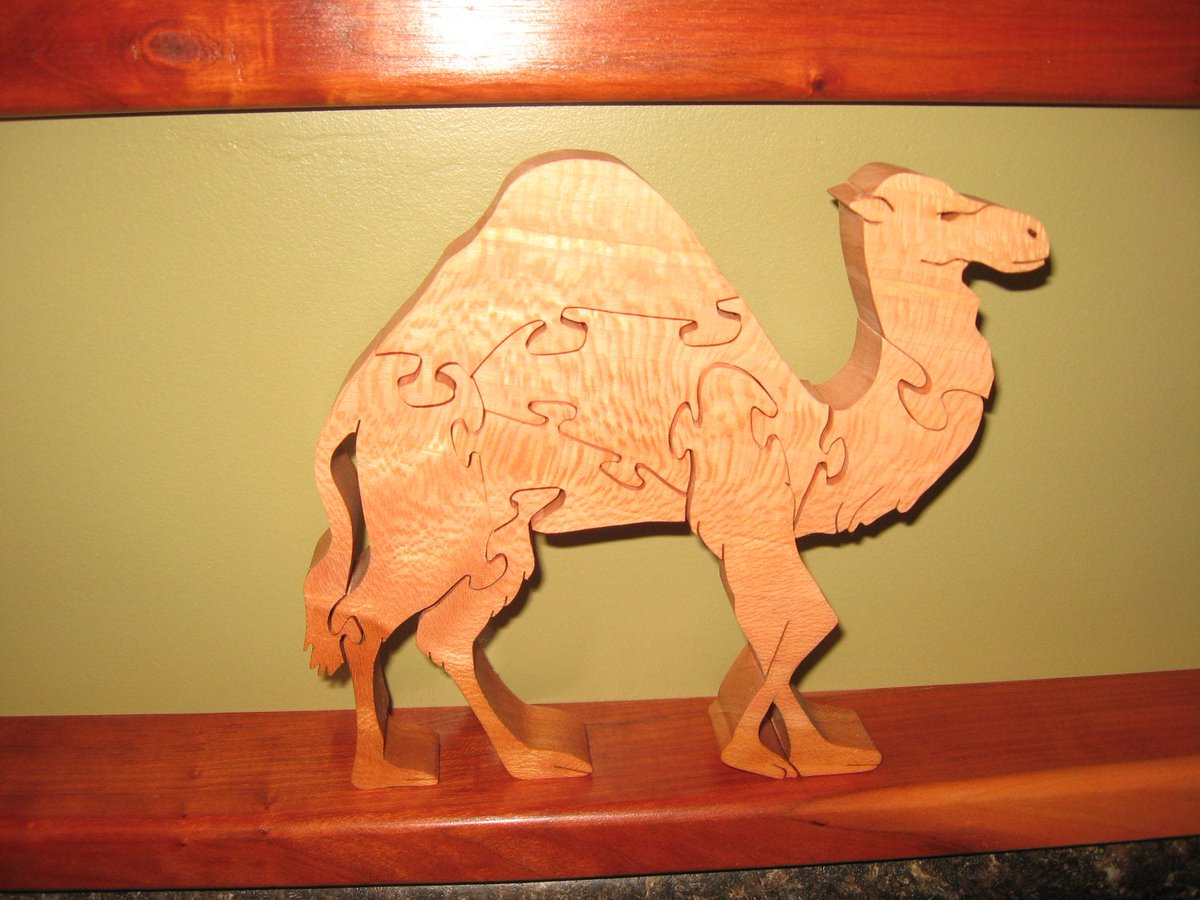 teaberry2011's tweet photo. unique wooden camel puzzle https://t.co/lz1TZU6Nu0 #Etsy #Teaberrywoodproducts #NativityCamel https://t.co/I736x3SJPC