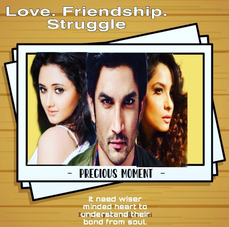 Thread of Soulful Friends  #RashamiDesai  @TheRashamiDesai  #SushantSinghRajput  @itsSSR  #AnkitaLokhande  @anky1912  #SAR 3 friends who started their Career together stood by each other in thick & thin.Their heart can be different but their soul will be alive in each other.