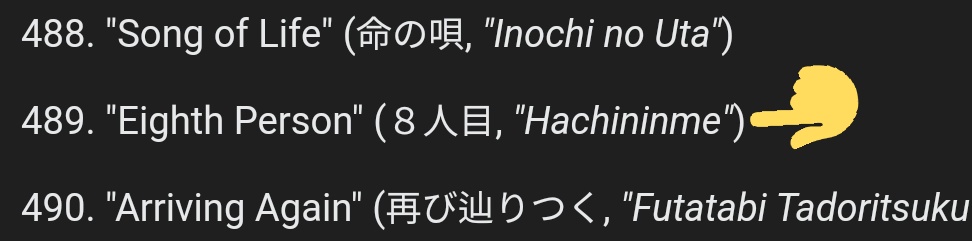The evidence that vivi is NOT included, is that when brook joined, the chapter was called "hachininme" which, just like the Zoro Chapter title means number 8 or "the eighth". It's a direct reference to Zoro's chapter and shows Vivi isnt included and oda IS keeping count