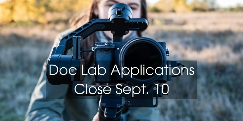 whisfilmfest's tweet photo. @whisfilmfest Doc Lab applications close TODAY!

#DocLab is an intensive multi-day immersion and mentorship program for Cdn documentary filmmakers with projects in development.

Full details @ https://t.co/NnBXo4rX76

@creativebcs #documentary #cdnfilmmaker #cdnfilmlove https://t.co/FkfRmaJjqL