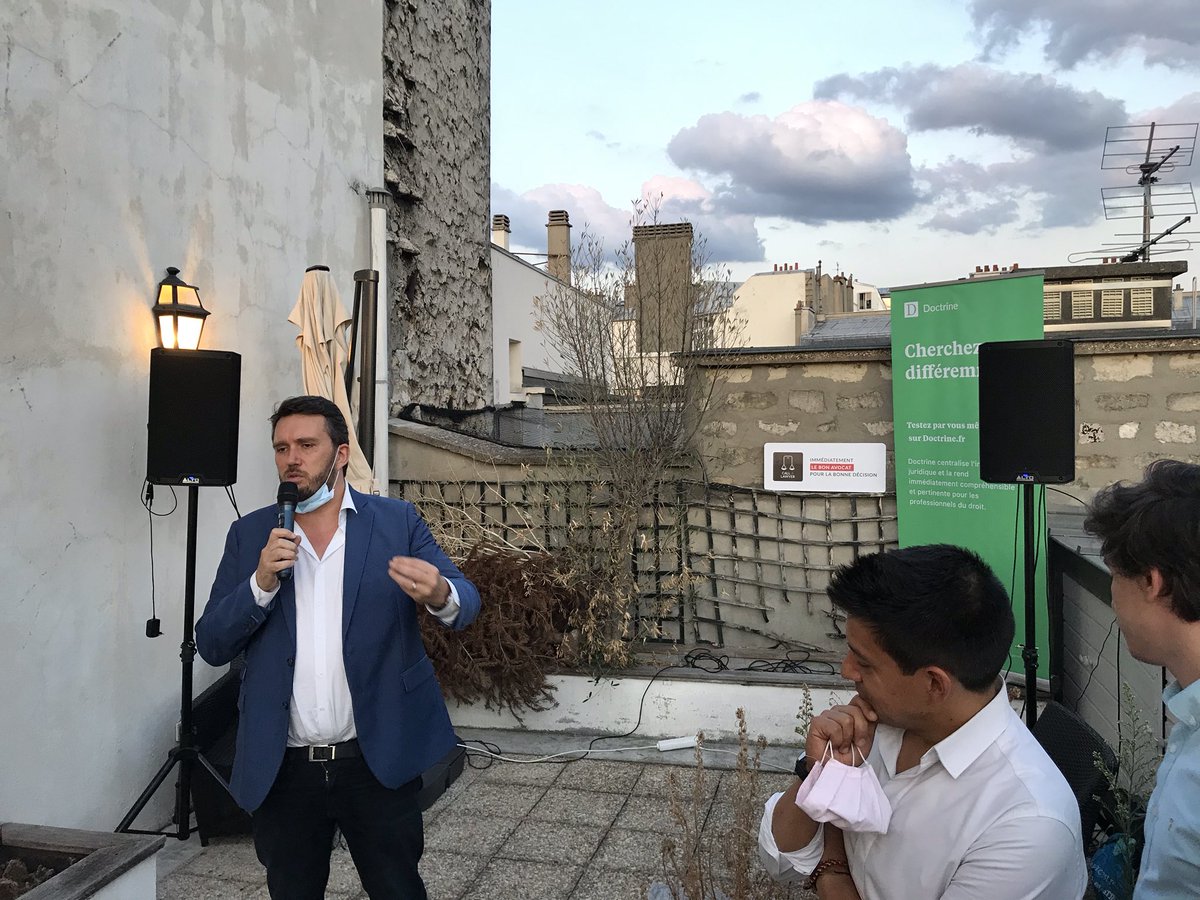 PhiLaurence's tweet image. Cocktail des avocats @getcallalawyer avec @matOdavy en partenariat avec @Doctrine