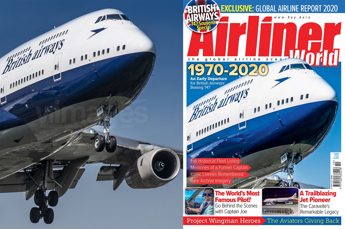 v1images's tweet image. Proud to see one of our teams images as the cover shot for the October 2020 edition of @_AirlinerWorld. Congratulations @rg___av 👏👏 #supportpublishers #changeforthebetter #v1images