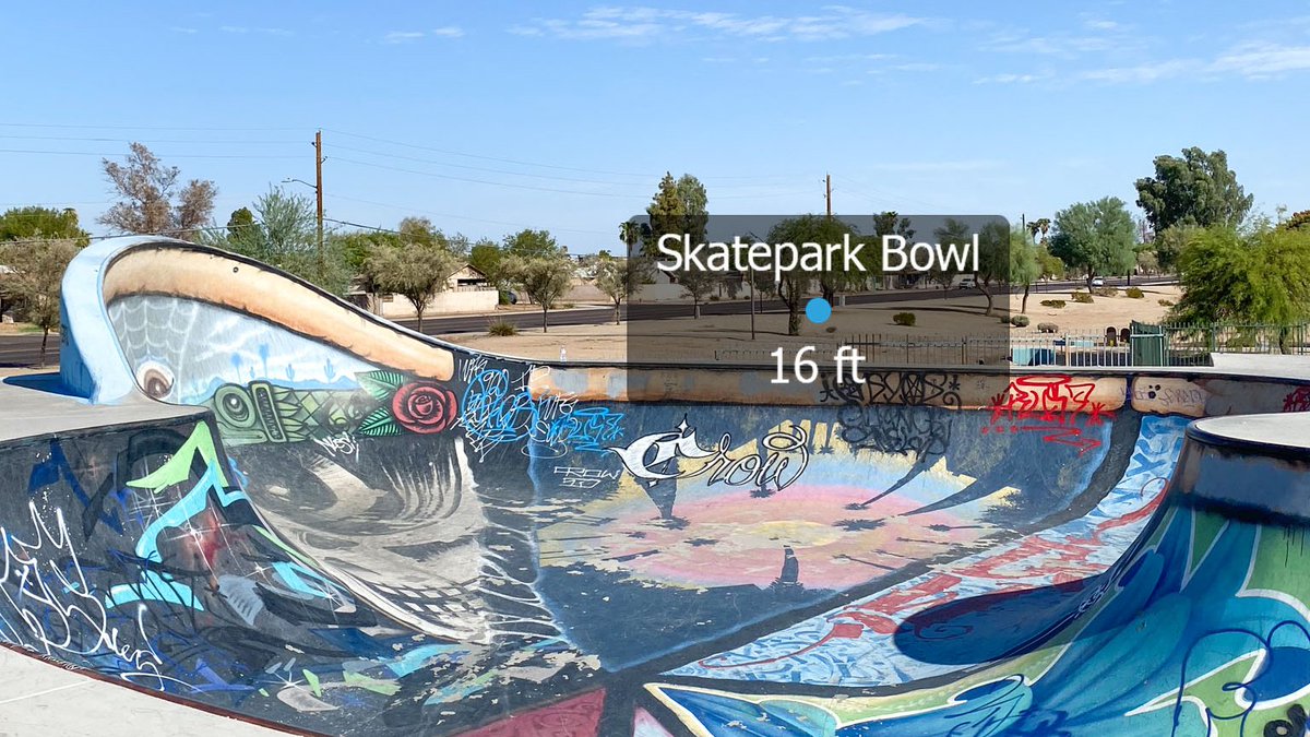 Desert West Skatepark has some pretty incredible art. Can you spot the eye in the bowl? Where are your favorite AZ skateparks? avem.io

<a href="/CityofPhoenixAZ/">City of Phoenix, AZ</a> <a href="/PhoenixParks/">Phoenix Parks and Recreation</a>