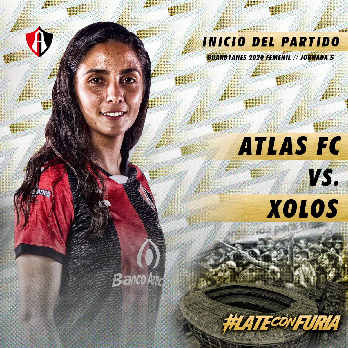 AtlasFCFemenil's tweet photo. ¡INIIICIAAAAA EL PARTIDOOOOOO! 🙌

Vamos por un triunfo más, Rojinegras, ahora ante @XolosFemenil.

#LateConFuria 🔴⚫️ https://t.co/f2KlDOCx8r
