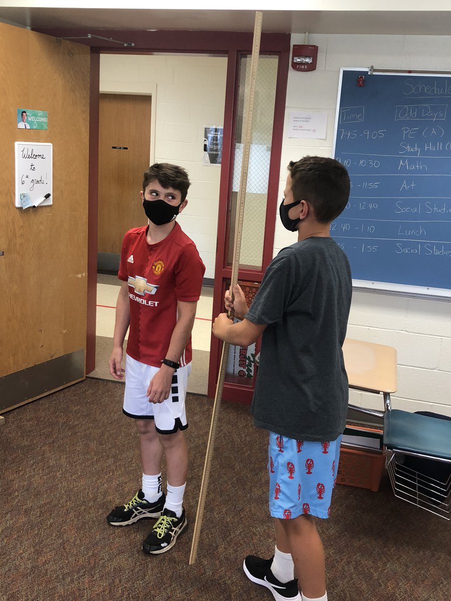 HFLEdTech's tweet photo. How do you measure up? #BackToSchool2020 #scienceaboutme @HFL_MrsStetson https://t.co/Gt2Hcbmbhx