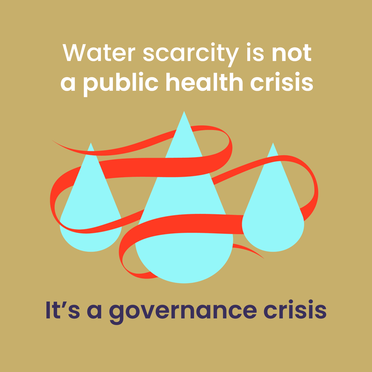 GlobalGovForum's tweet photo. It is estimated that by 2025 the number of people living in regions with absolute water scarcity will have risen to some 1.8 billion.

#GlobalGovernance #WaterScarcity #Sustainability #ClimateChange #ClimateCrisis https://t.co/1SzI8Zwfd9