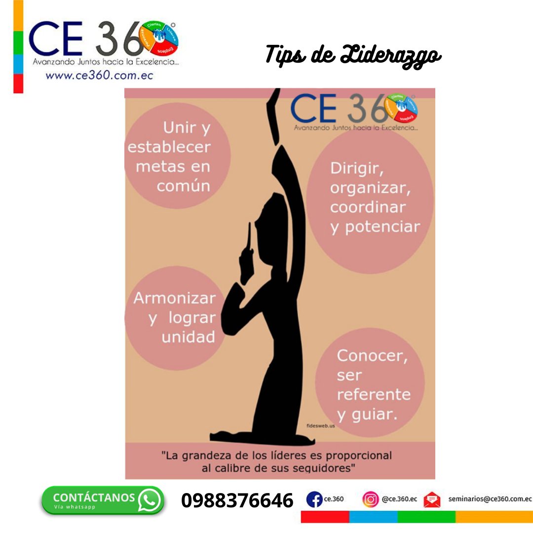 malu_lacera's tweet photo. la grandeza de los lideres, es proporcional al calibre de sus seguidores.
@CE360.ec
📲  0988376646
Linktree: https://t.co/bepN9Bafb2
#lideres
#liderazgo
#formaciónonline
#capacitaciónvirtual
#recursoshumanos
#formaciónydesarrollo
#webinarshacialacomunidad
#ce360
#consultores360 https://t.co/dGN9ipDASr