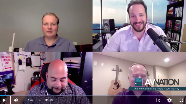 AVNationTV's tweet photo. #ResiWeek 238: It's Like A Drill - @Taylor_Morrison releases a package for wellness AV, @HunterDouglas has a new rechargeable battery wand for their shades and more with @mattdscott @rfregosa Jeff Mitchell & Scott Stephenson https://t.co/7WoA3MEpAy #AVNation #ResiAV https://t.co/BiMCIzPZmn