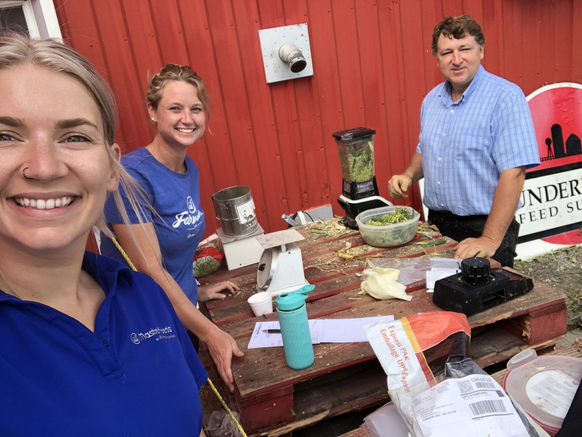 Made the trek to Sunderland today to help Kate with the chipper day she coordinated. Great day with a great crew! @MasterfeedsCDN