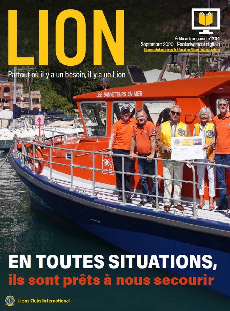 🗞 La revue "LION" de septembre est en ligne 
bit.ly/3k9gYtp
Bonne lecture ! 📚
#LionsClub #Leoclub #magazine #newspaper