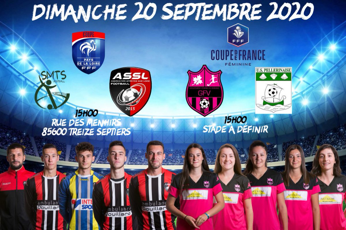 AsslFootball's tweet photo. TIRAGES DES COUPES !!!!! ⚽🏆🤩🔥🔥🔥
@coupedefrance #feminine !
#coupedespaysdelaloire @LigueFootLFPL
#GoASSL ! ⚪🔴⚫
#GoGFV ! 👠⚽🔥 https://t.co/E4RVj6zIy6