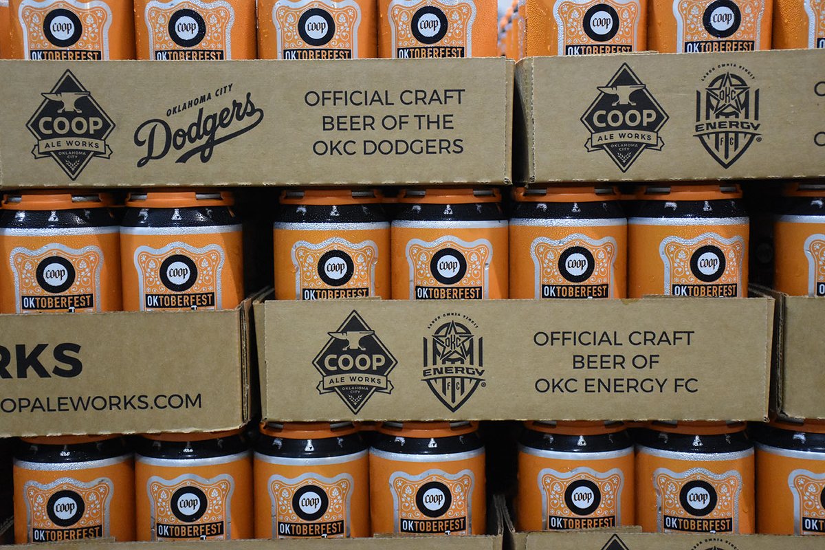 COOPAleWorks's tweet photo. It's officially #Oktoberfest season! 🍻 Try our fall seasonal marzen lager tonight at any Pub W location and take home a COOP glass! https://t.co/x4BrVBEjIH
