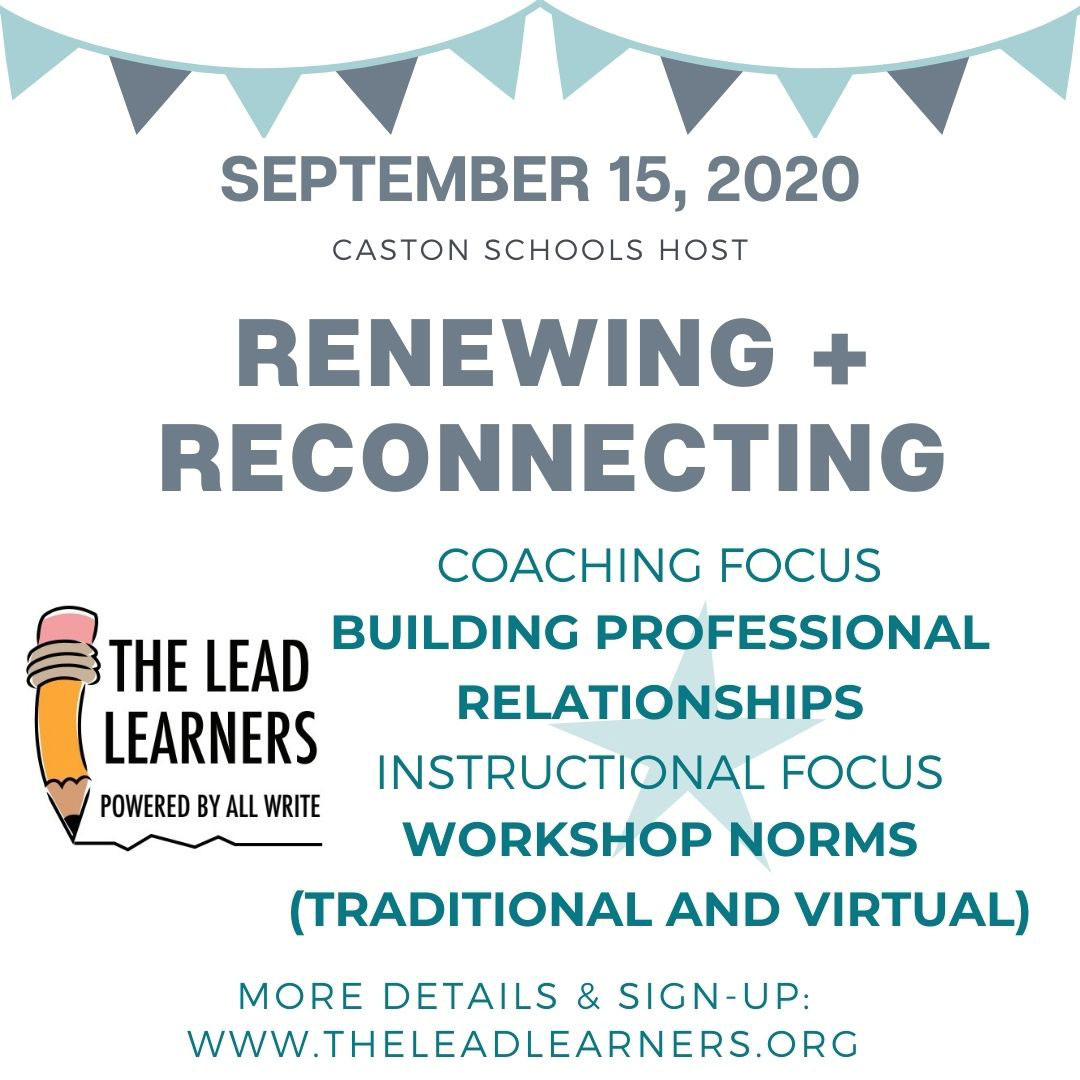 Instructional coaches and teacher leaders -- sign up for September's THINK TANK. FREE for consortium members! ow.ly/YBnm50Bl4iG