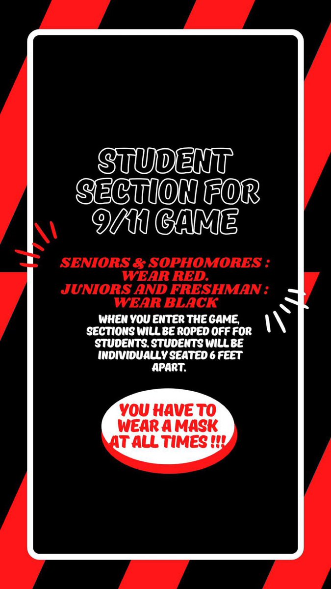 PccStuco's tweet photo. Everyone come out and support our football team (Covid style) tomorrow!! Tickets are being sold today at East Perry from 6-8!! https://t.co/HV71NV7mrM
