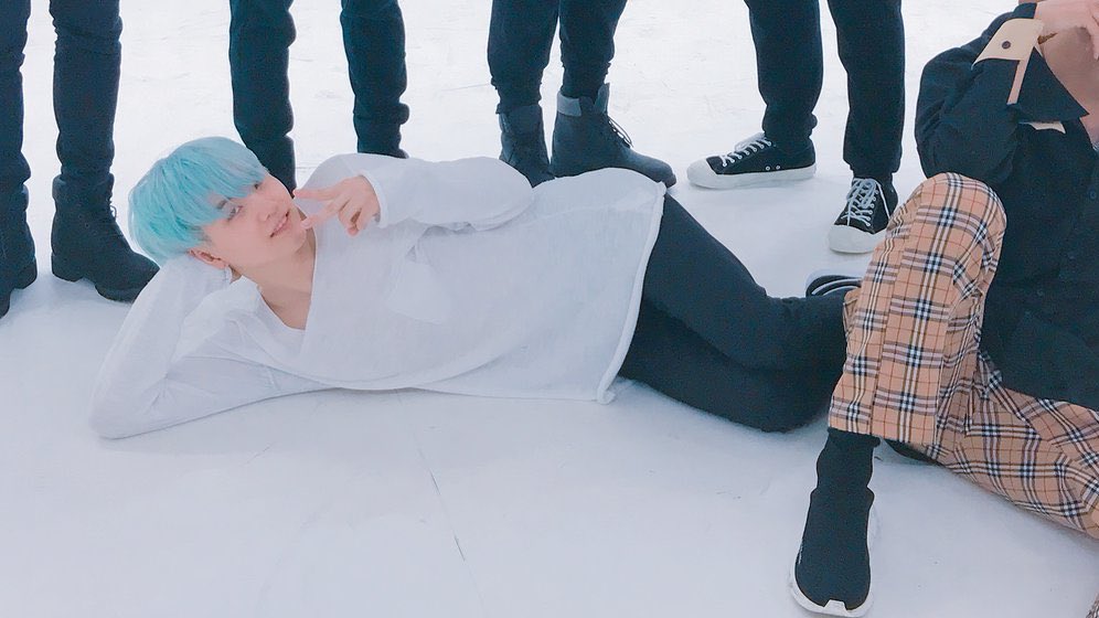 No one:Yoongi after every dance practice: